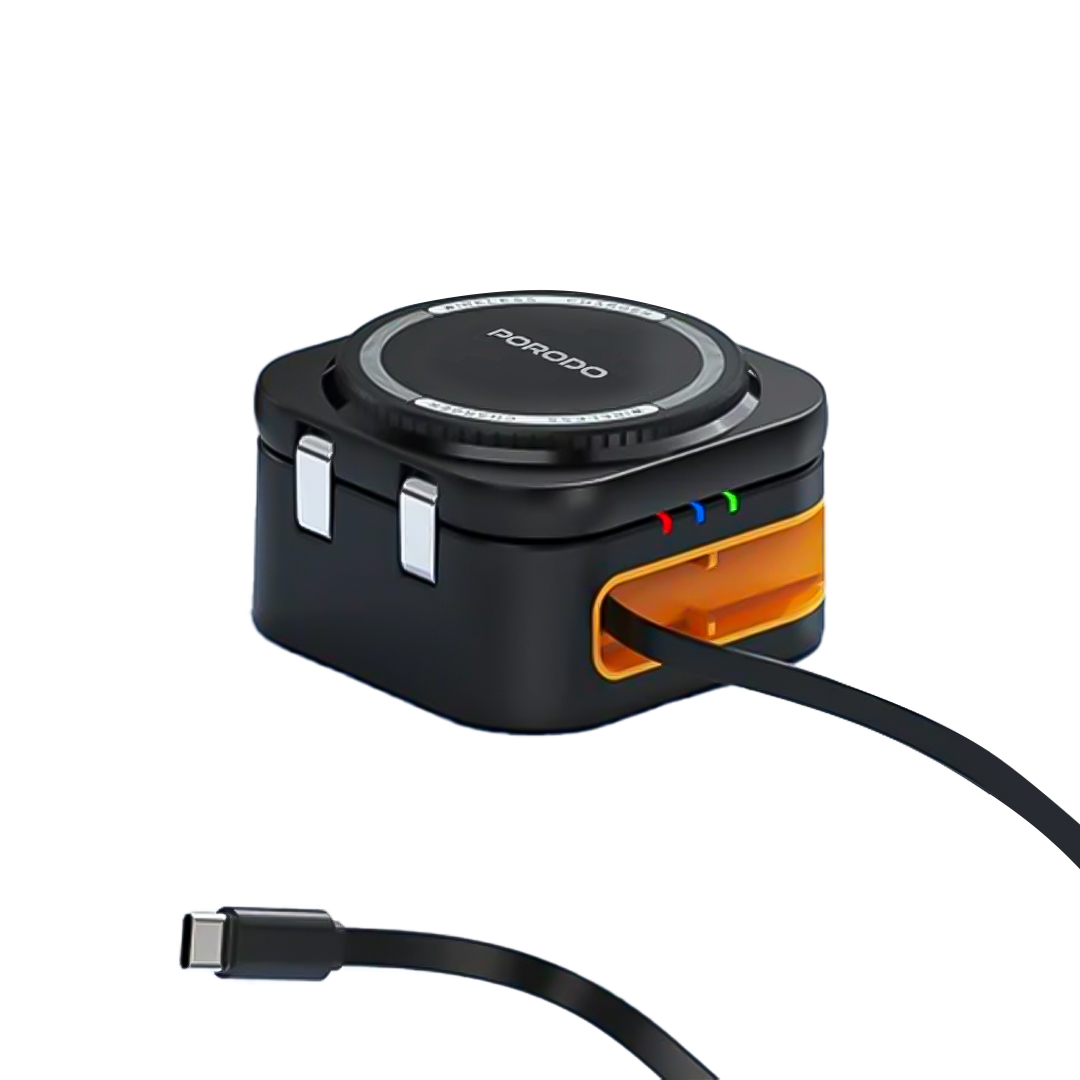 شارژر وایرلس تاشو پورودو (مدل جیبی Pocket-Sized)